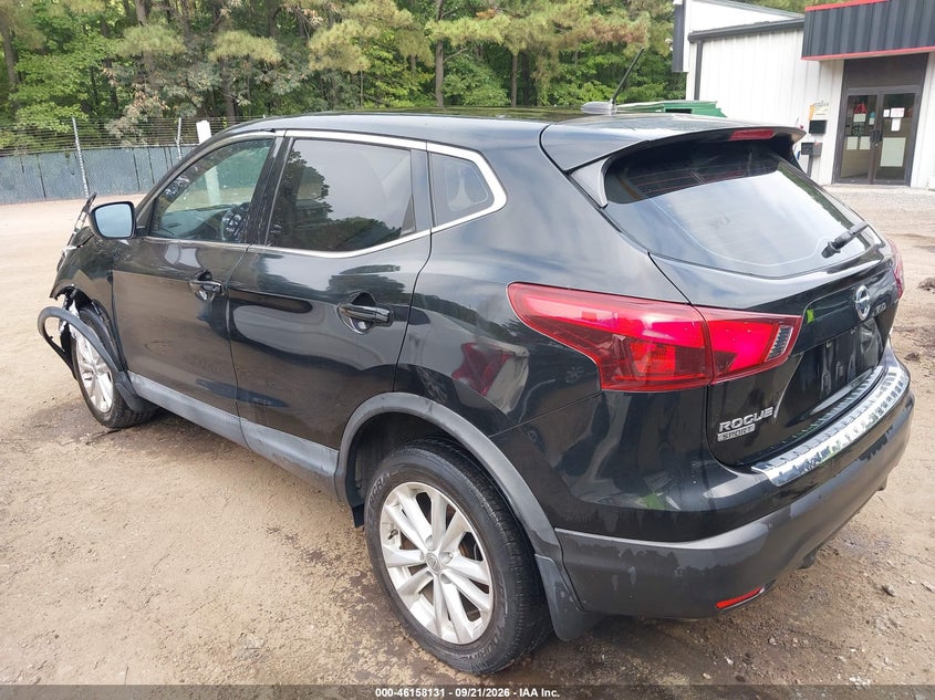 Vin: jn1bj1cr9jw601124, lot: 46657930, nissan rogue sport s 20183