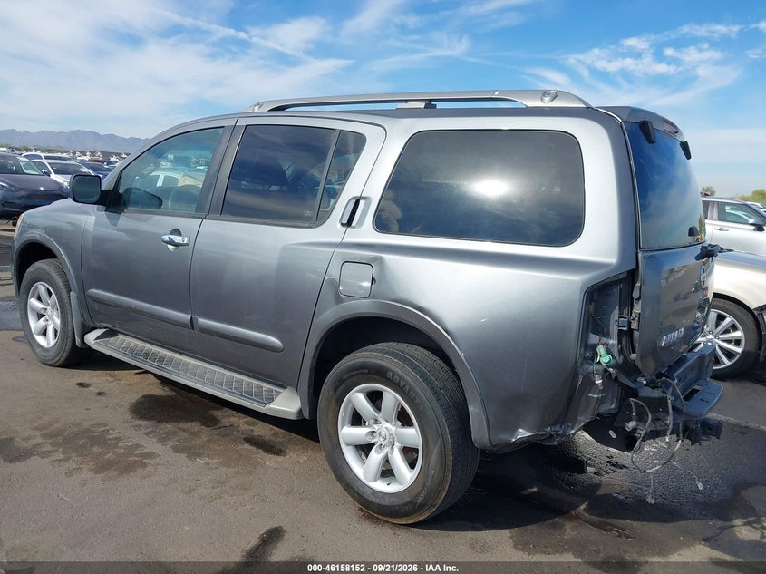 Vin: 5n1aa0nc4fn612293, lot: 46657950, nissan armada platinum/sl/sv 20153