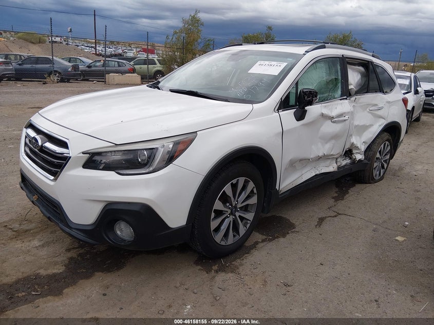Vin: 4s4bsatcxj3336927, lot: 46657954, subaru outback 2.5i touring 20182