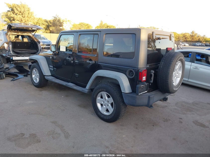 Vin: 1c4bjwdg6cl121506, lot: 46657971, jeep wrangler unlimited sport 20123