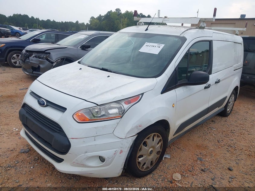 Vin: nm0ls7f75g1238450, lot: 46657977, ford transit connect xlt 20162