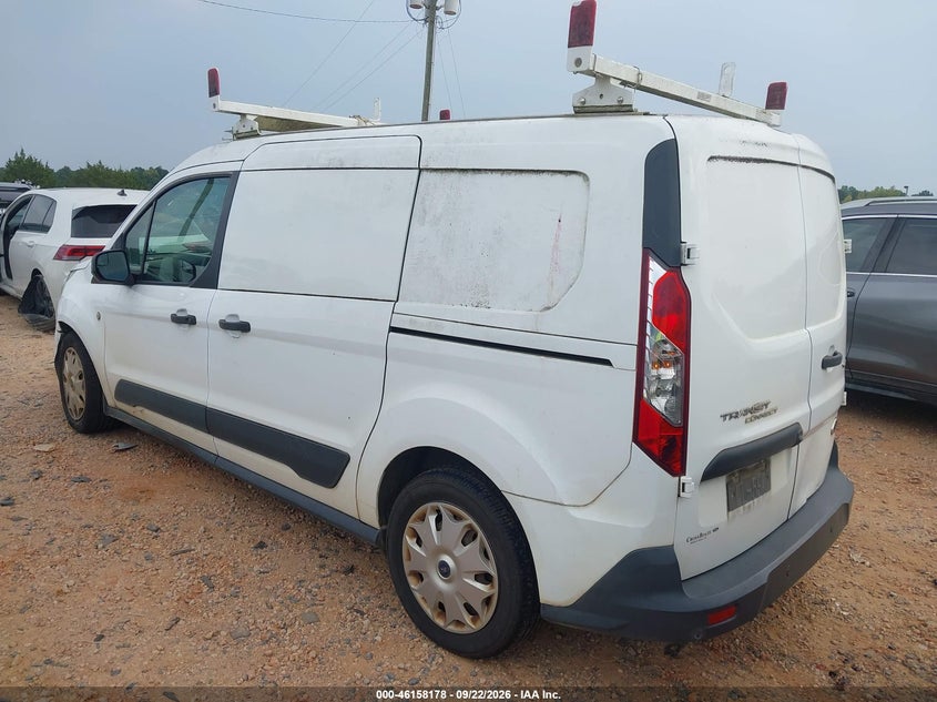 Vin: nm0ls7f75g1238450, lot: 46657977, ford transit connect xlt 20163