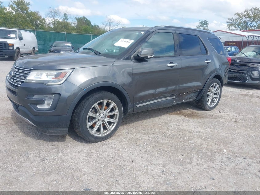 Vin: 1fm5k8f89hgc92693, lot: 46658004, ford explorer limited 20172