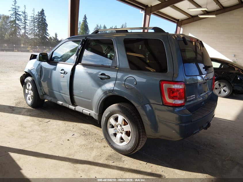 Vin: 1fmcu9eg9akd20429, lot: 46658016, ford escape limited 20103