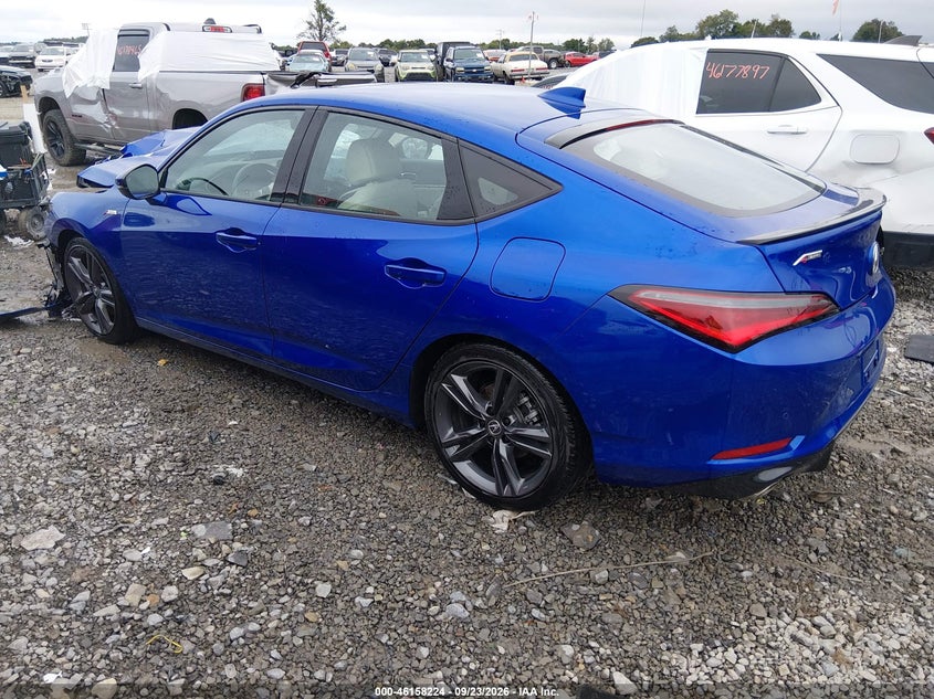 Vin: 19ude4h60sa001246, lot: 46658023, acura integra a-spec technology 20253