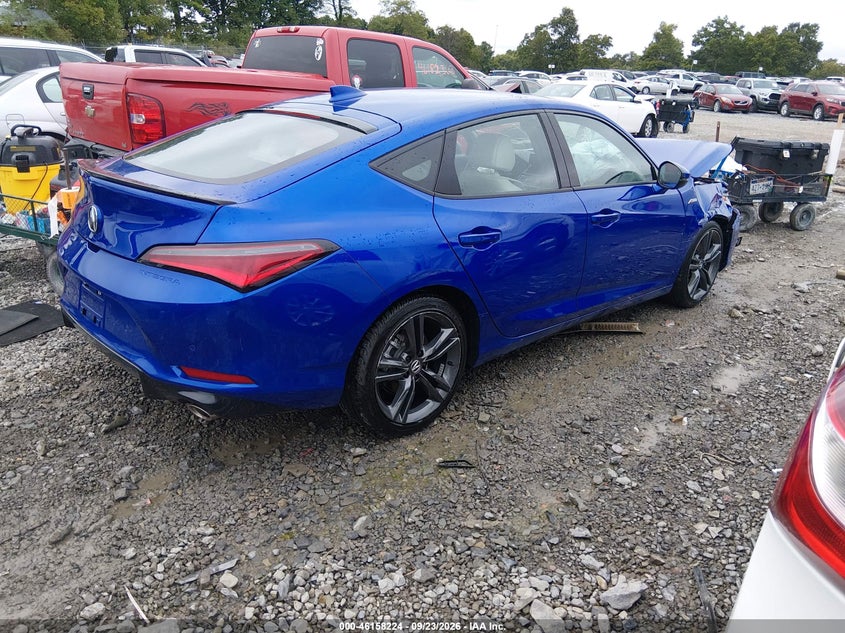 Vin: 19ude4h60sa001246, lot: 46658023, acura integra a-spec technology 20254
