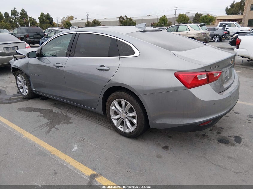 Vin: 1g1zd5st3rf177855, lot: 46658025, chevrolet malibu fwd 1lt 20243
