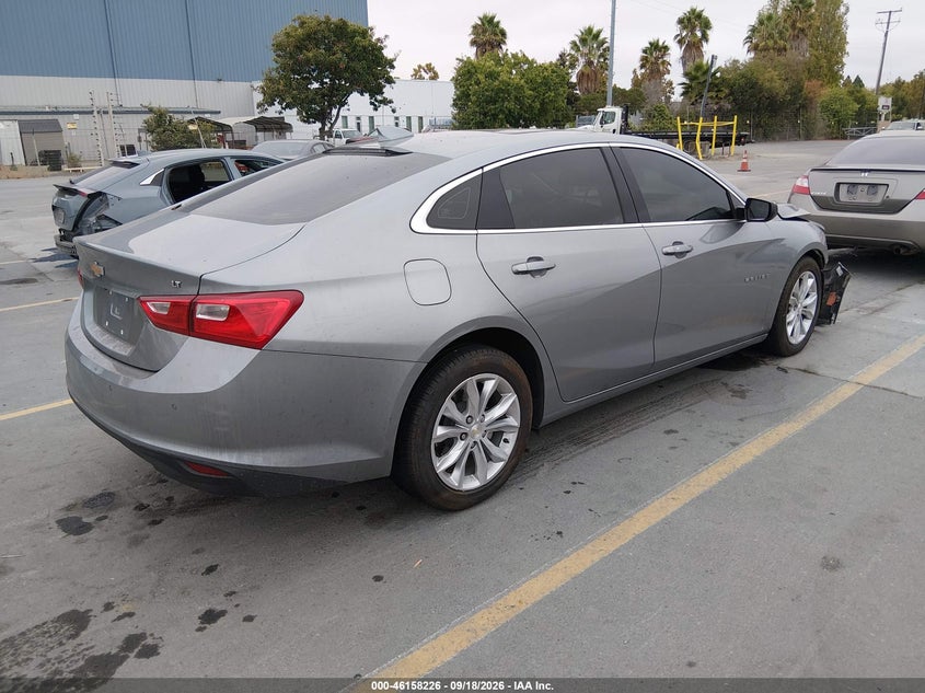 Vin: 1g1zd5st3rf177855, lot: 46658025, chevrolet malibu fwd 1lt 20244