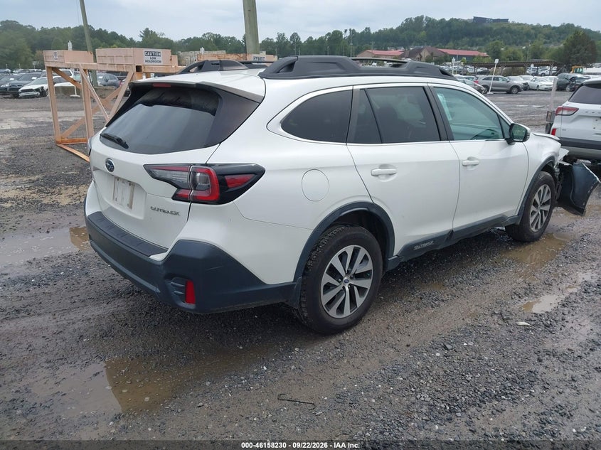 Vin: 4s4btaec5l3153495, lot: 46658029, subaru outback premium 20204