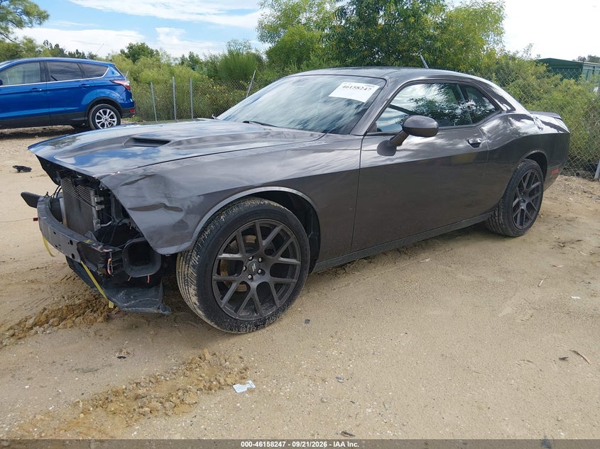Vin: 2c3cdzag6jh121960, lot: 46658046, dodge challenger sxt 20182