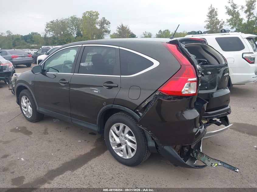 Vin: 5j6rm4h5xfl054569, lot: 46658053, honda cr-v ex 20153