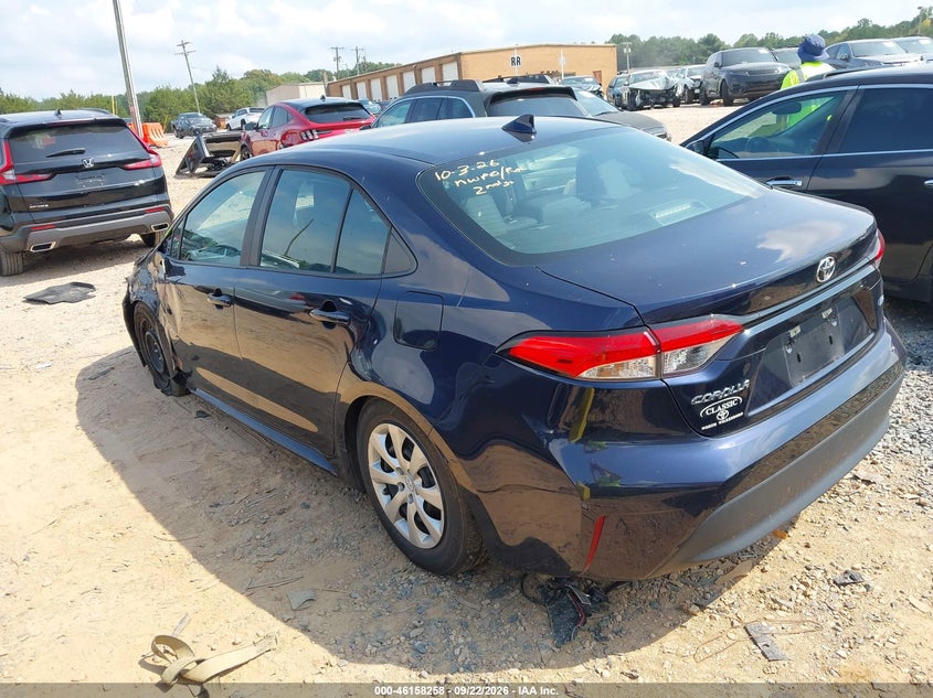 Vin: 5yfb4mde8pp069853, lot: 46658057, toyota corolla le 20233