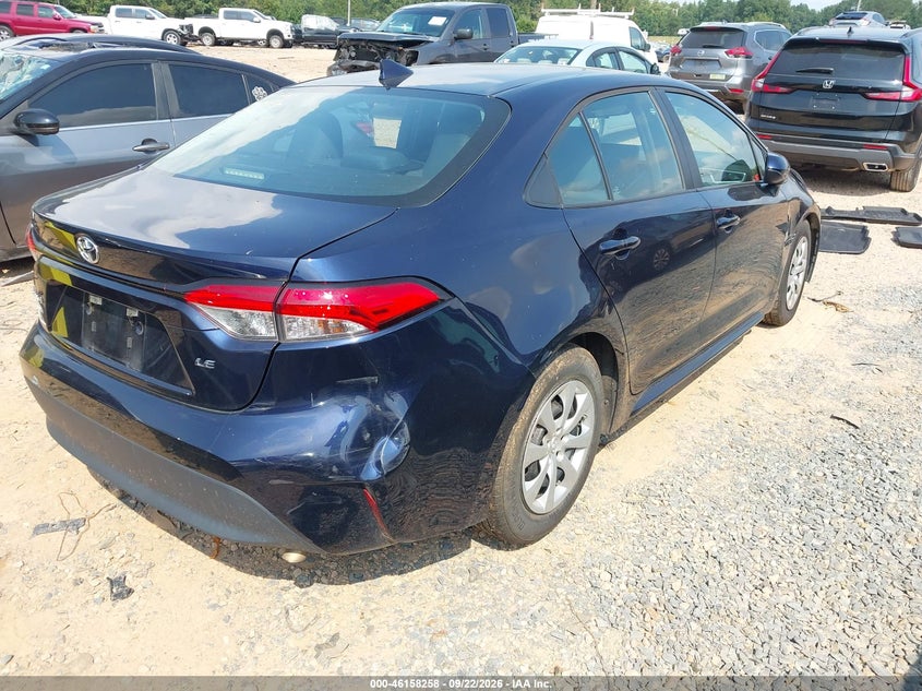 Vin: 5yfb4mde8pp069853, lot: 46658057, toyota corolla le 20234