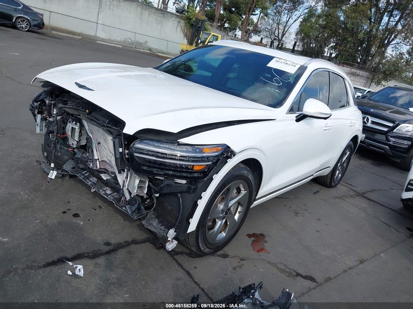 Vin: 5nmmbdtb5th045360, lot: 46658058, genesis gv70 2.5t advanced 20262