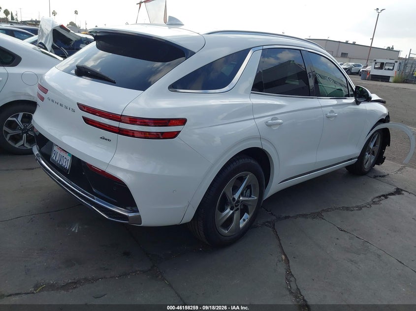 Vin: 5nmmbdtb5th045360, lot: 46658058, genesis gv70 2.5t advanced 20264