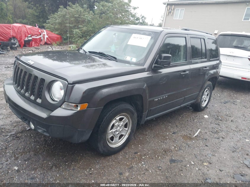 Vin: 1c4njpbb7fd318967, lot: 46658076, jeep patriot sport 20152