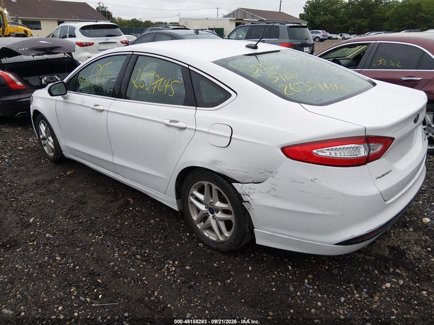 Vin: 1fa6p0hd4g5105530, lot: 46658082, ford fusion se 20163