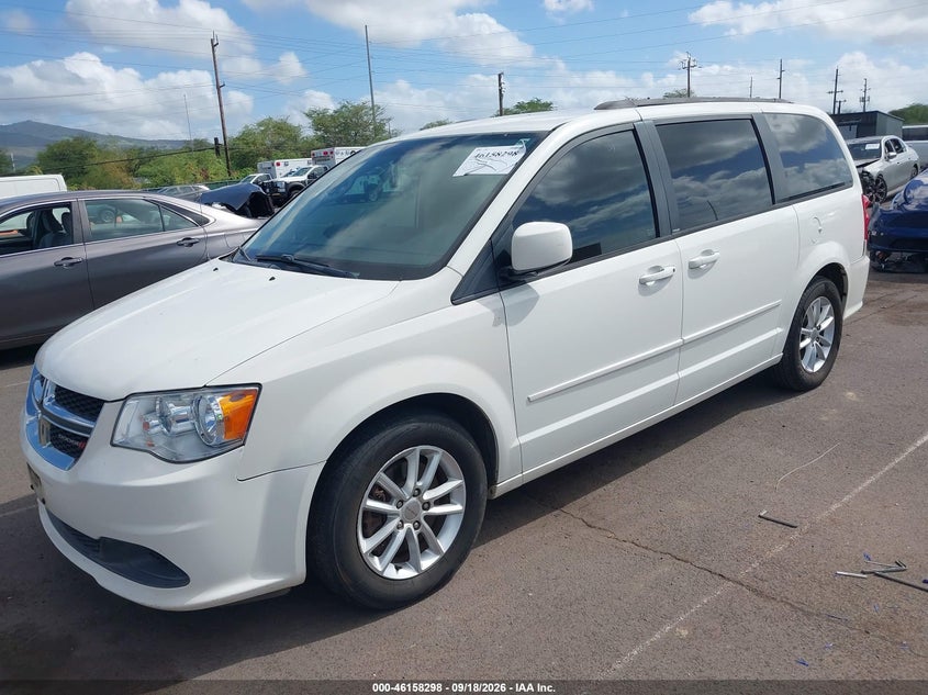 Vin: 2c4rdgcg3dr685667, lot: 46658097, dodge grand caravan sxt 20132