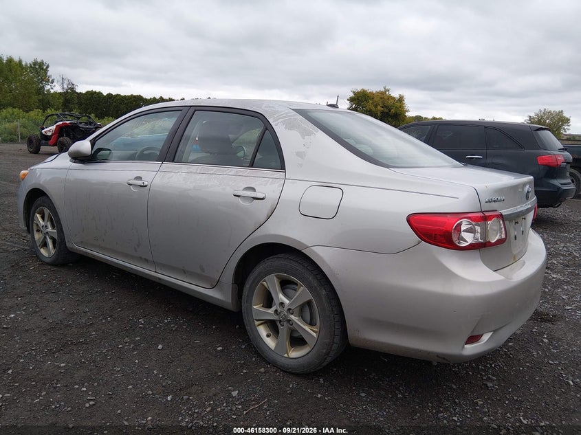 Vin: 2t1bu4ee0dc030751, lot: 46658099, toyota corolla le 20133