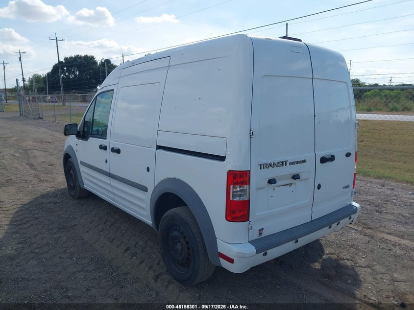 Vin: nm0ls7bn2ct109035, lot: 46658100, ford transit connect xlt 20123