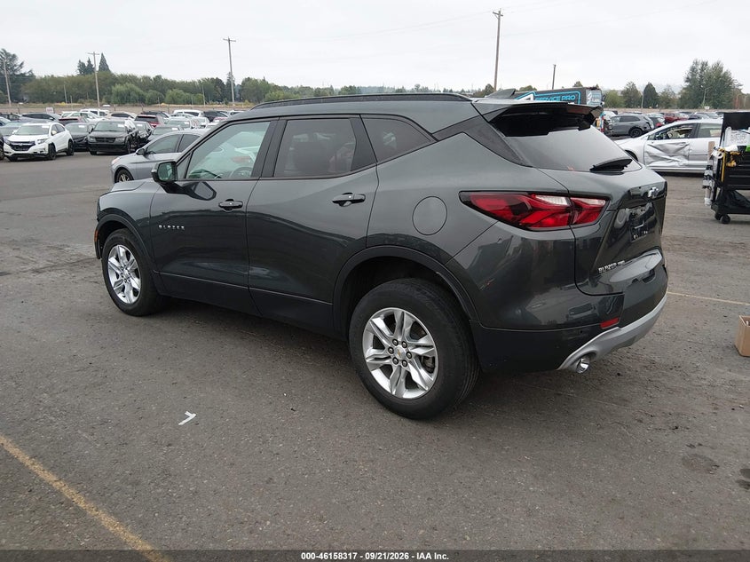 Vin: 3gnkbhrs0ls566766, lot: 46658116, chevrolet blazer awd 2lt 20203