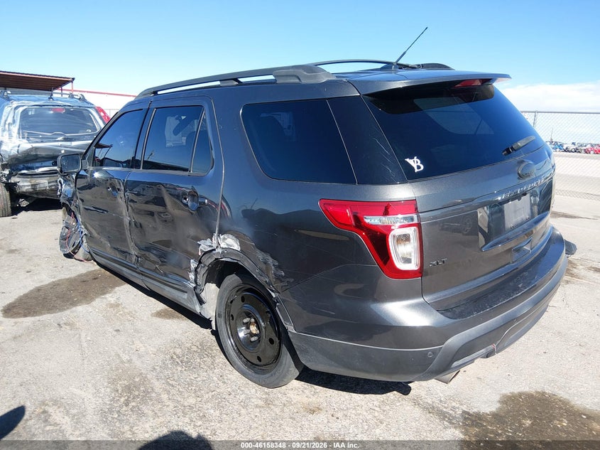 Vin: 1fm5k7d88fgc48968, lot: 46658146, ford explorer xlt 20153