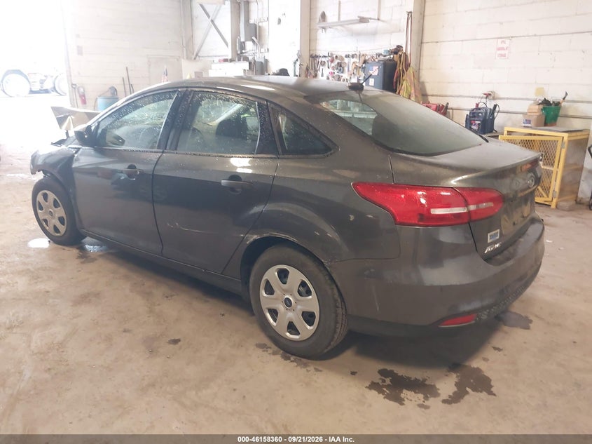 Vin: 1fadp3e20hl327572, lot: 46658159, ford focus s 20173