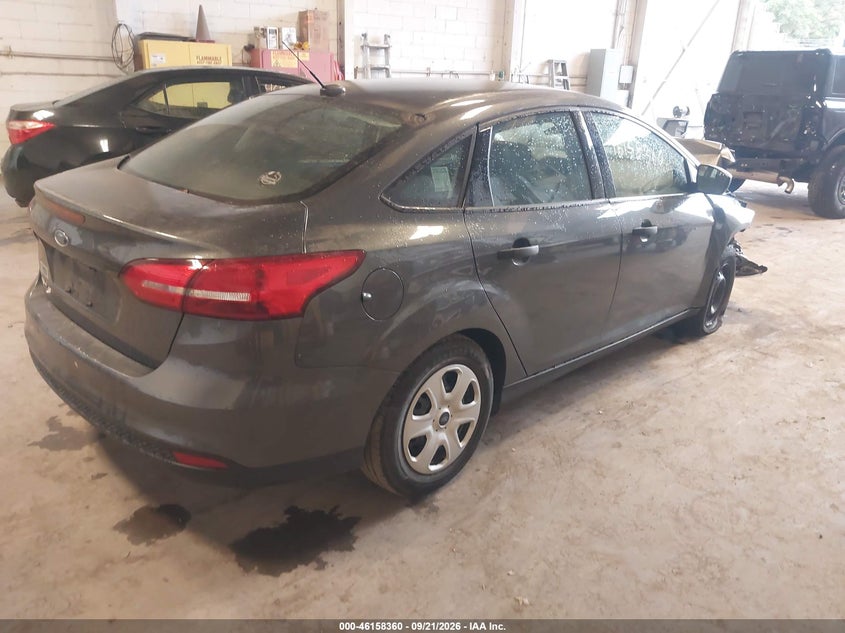 Vin: 1fadp3e20hl327572, lot: 46658159, ford focus s 20174