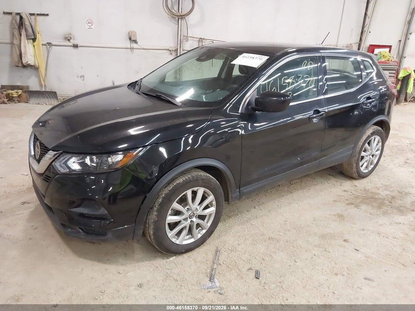 Vin: jn1bj1aw5mw439098, lot: 46658169, nissan rogue sport s awd xtronic cvt 20212