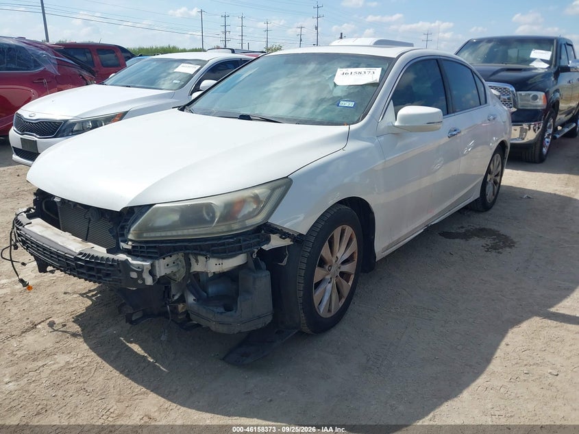 Vin: 1hgcr2f73ea195579, lot: 46658172, honda accord ex 20142