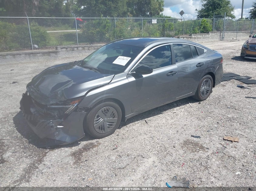 Vin: 3n1ab9bv3ty303427, lot: 46658178, nissan sentra s 20262