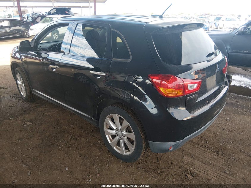 Vin: 4a4ap3au6fe007946, lot: 46658197, mitsubishi outlander sport es 20153