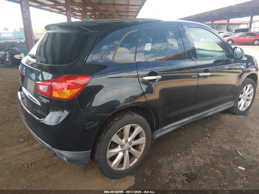 Vin: 4a4ap3au6fe007946, lot: 46658197, mitsubishi outlander sport es 20154
