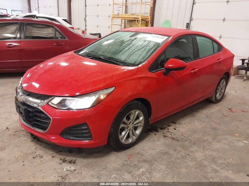 Vin: 1g1bc5sm3k7124053, lot: 46658198, chevrolet cruze ls 20192