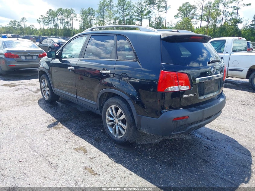 Vin: 5xyku4a23bg038064, lot: 46658207, kia sorento ex v6 20113