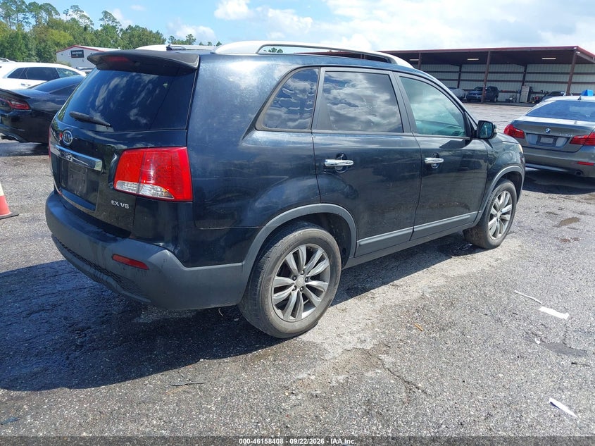 Vin: 5xyku4a23bg038064, lot: 46658207, kia sorento ex v6 20114