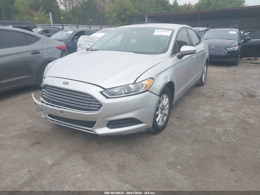 Vin: 3fa6p0g72gr267746, lot: 46658232, ford fusion s 20162