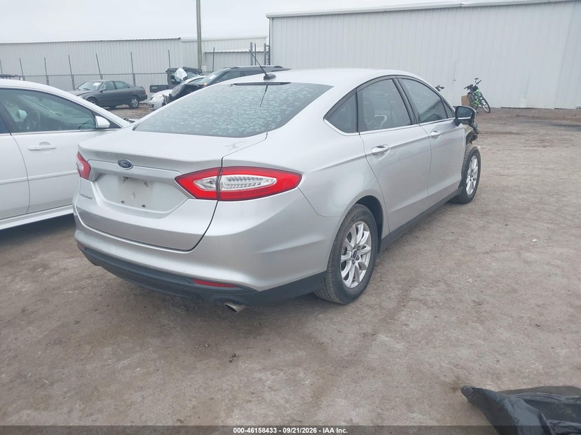 Vin: 3fa6p0g72gr267746, lot: 46658232, ford fusion s 20164
