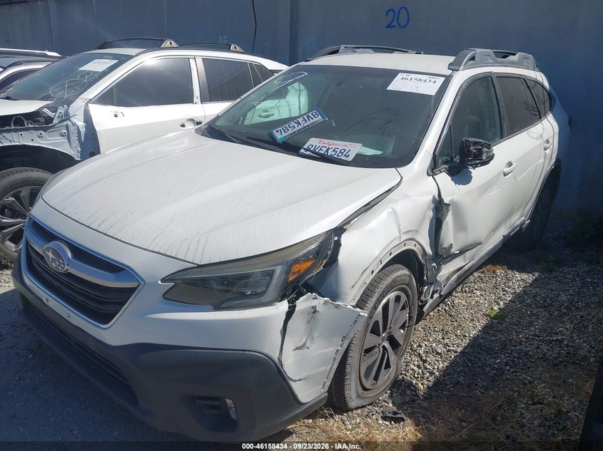 Vin: 4s4btacc3l3174817, lot: 46658233, subaru outback premium 20202