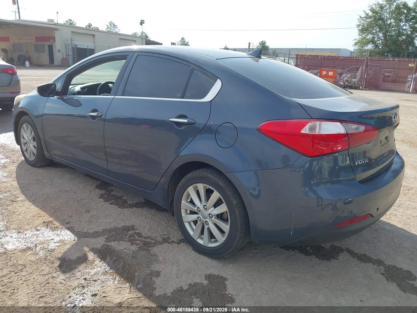 Vin: knafx4a84e5085224, lot: 46658237, kia forte ex 20143