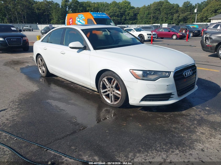 2012 AUDI A6 auction photo 1