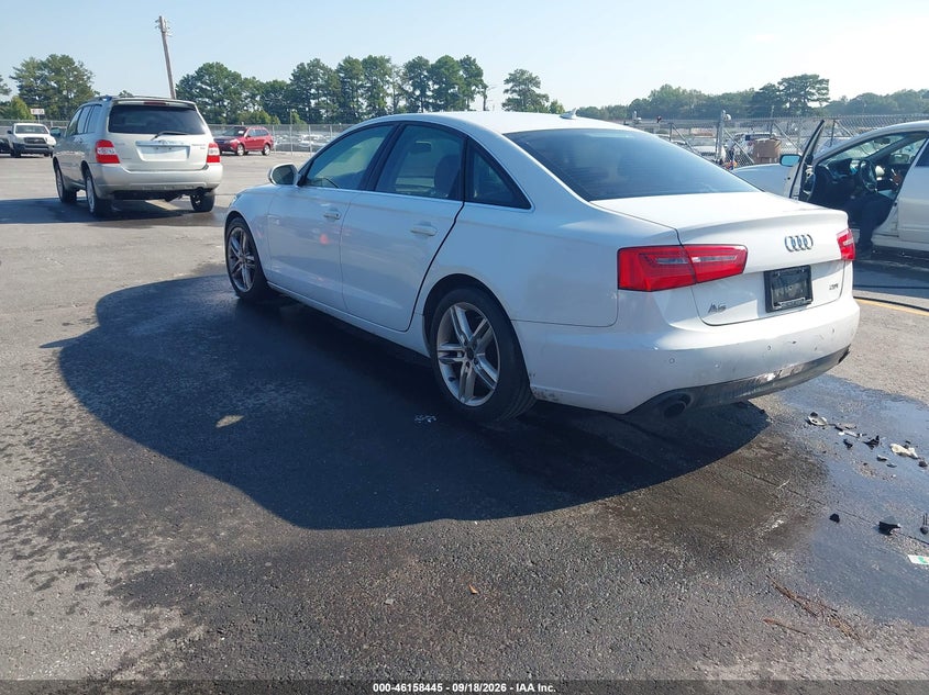 2012 AUDI A6 auction photo 3