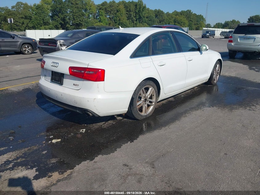 2012 AUDI A6 auction photo 4