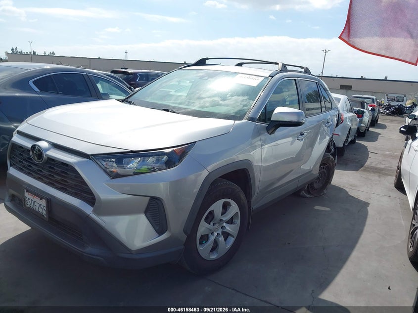 Vin: jtmk1rfv9ld060532, lot: 46658262, toyota rav4 le 20202