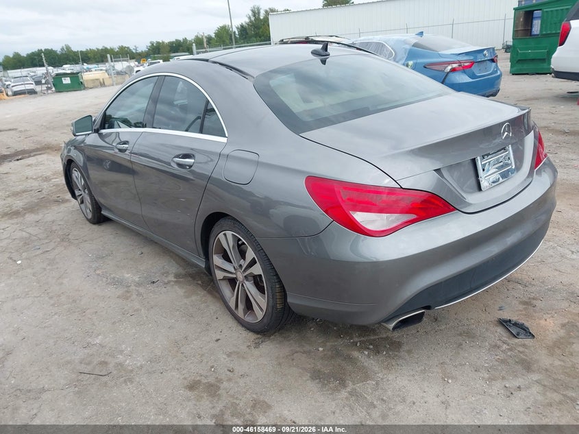 Vin: wddsj4gb6gn389394, lot: 46658268, mercedes-benz cla 250 4matic 20163