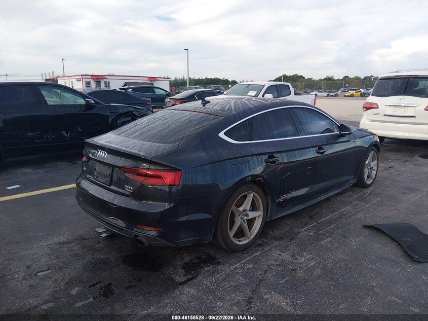 Vin: wauencf52ja123402, lot: 46658327, audi a5 2.0t premium 20184