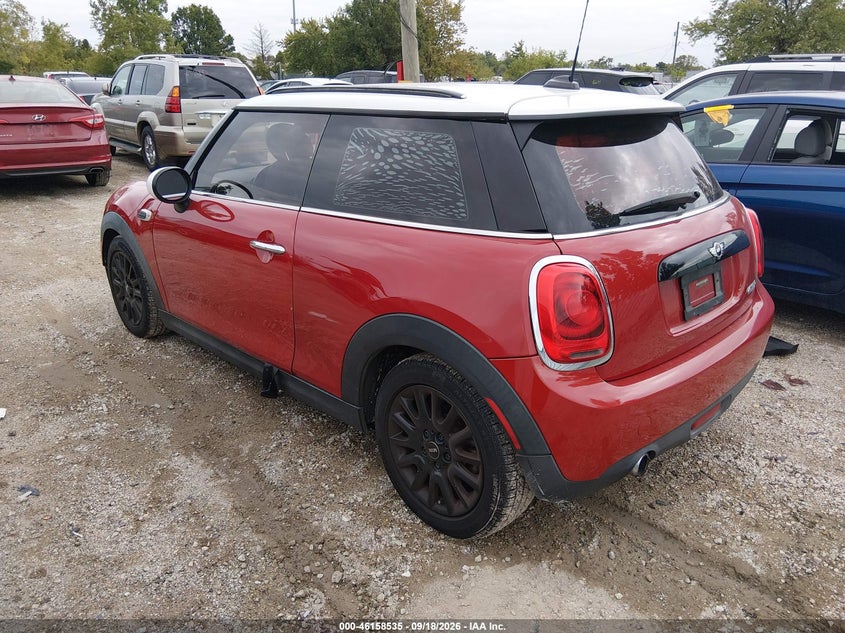 Vin: wmwxp5c51h2d16151, lot: 46658334, mini hardtop cooper 20173