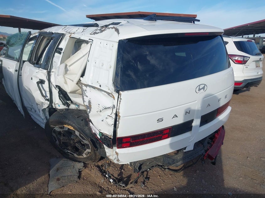 Vin: 5nmp24gl5rh007684, lot: 46658353, hyundai santa fe sel 20243