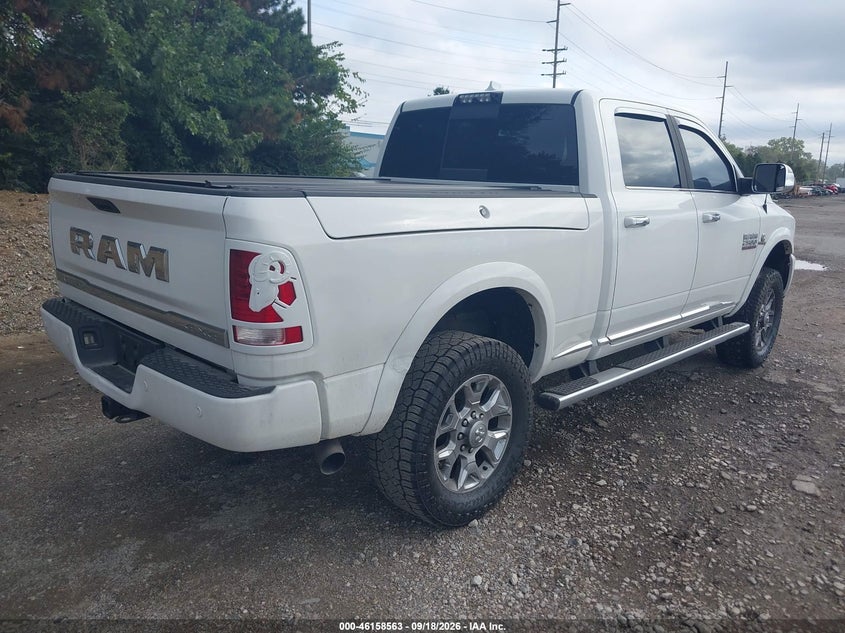 Vin: 3c6ur5gl8gg315310, lot: 46658363, ram 2500 longhorn limited 20164