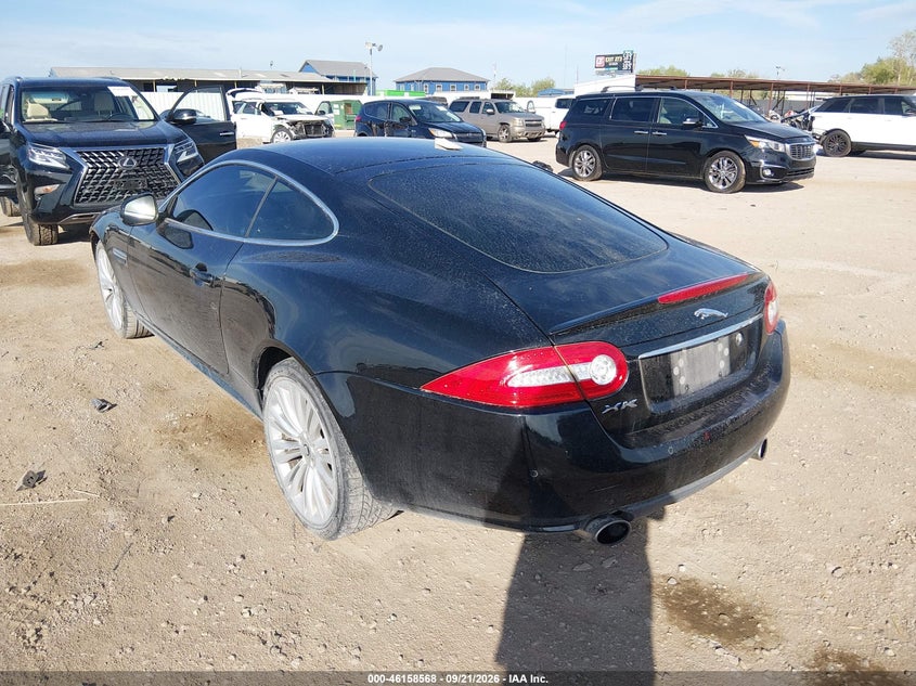 Vin: sajwa4fbxclb46131, lot: 46658367, jaguar xk 20123